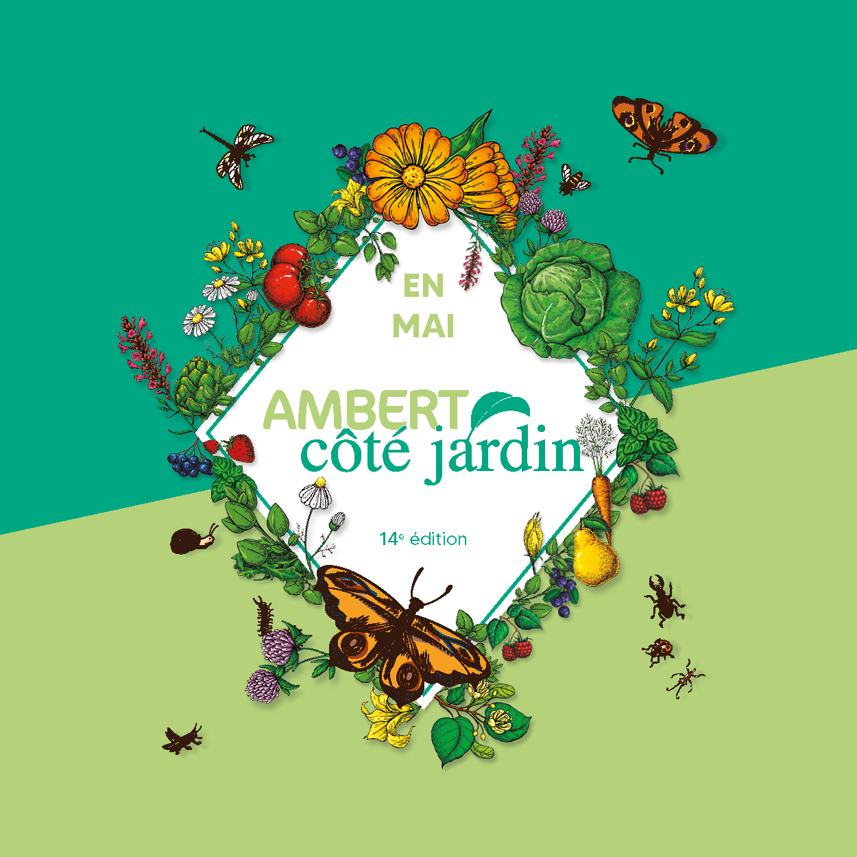 Ambert côté jardin 2022. Chacun laisse son empreinte au jardin